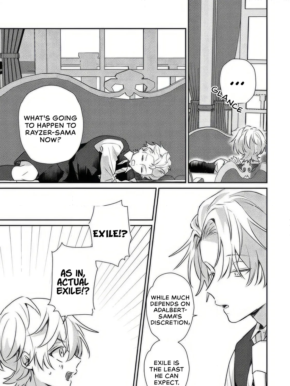 I Reincarnated as the Villainess’ Childhood Friend Who Falls into Darkness. If I Die, It’s a Guaranteed Bad End, So I Became the Strongest… But Hasn’t She Already Fallen Into Darkness [and Turned Yandere]? Chapter 4 page 39 - 