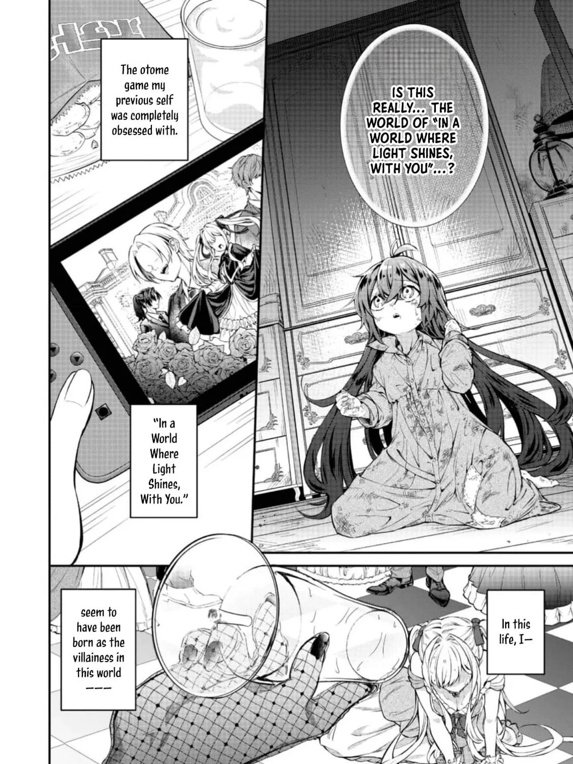 I Reincarnated as the Villainess Princess, but the Hidden Character Isn’t Hidden. In a World Where Light Shines, With You Chapter 1 page 24 - 