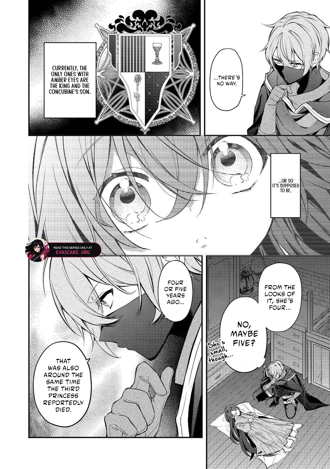 I Reincarnated as the Villainess Princess, but the Hidden Character Isn’t Hidden. In a World Where Light Shines, With You Chapter 2.2 page 13 - 