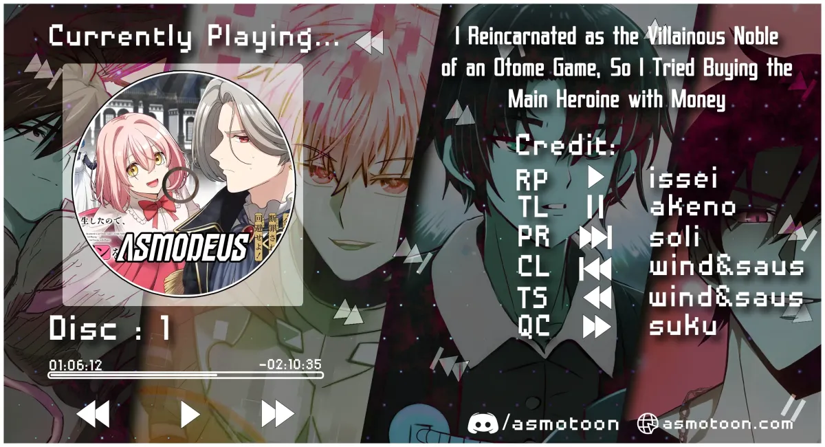 I Reincarnated As the Villainous Noble of an Otome Game, so I Tried Buying the Main Heroine With Money Chapter 1 page 1 - 