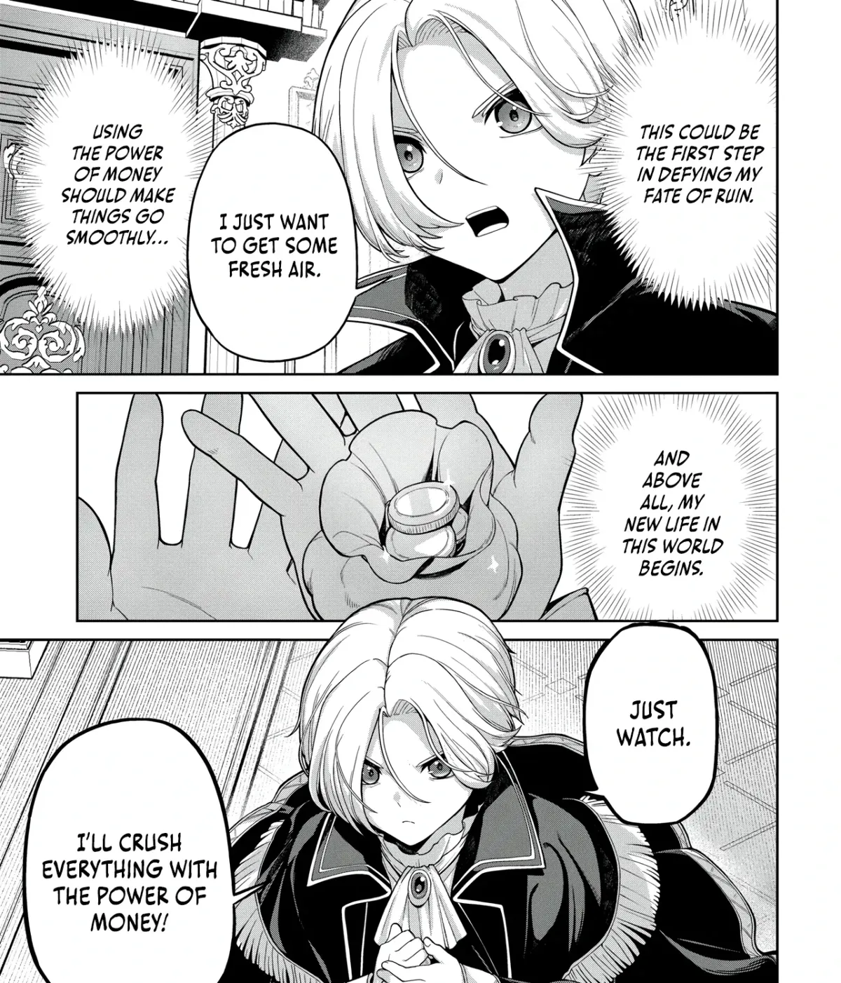 I Reincarnated As the Villainous Noble of an Otome Game, so I Tried Buying the Main Heroine With Money Chapter 1 page 28 - 