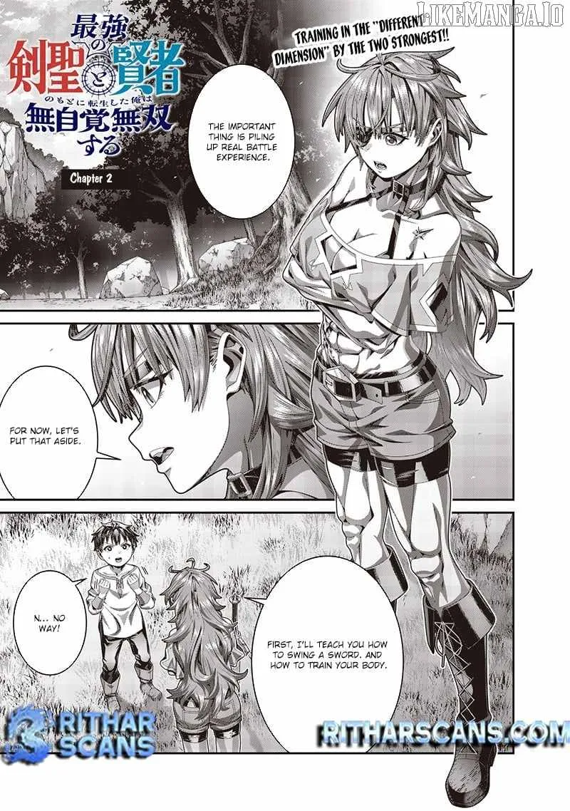I Reincarnated Under the Strongest Swordmaster and Sage and Unknowingly Became Unrivaled Chapter 2.1 page 2 - 