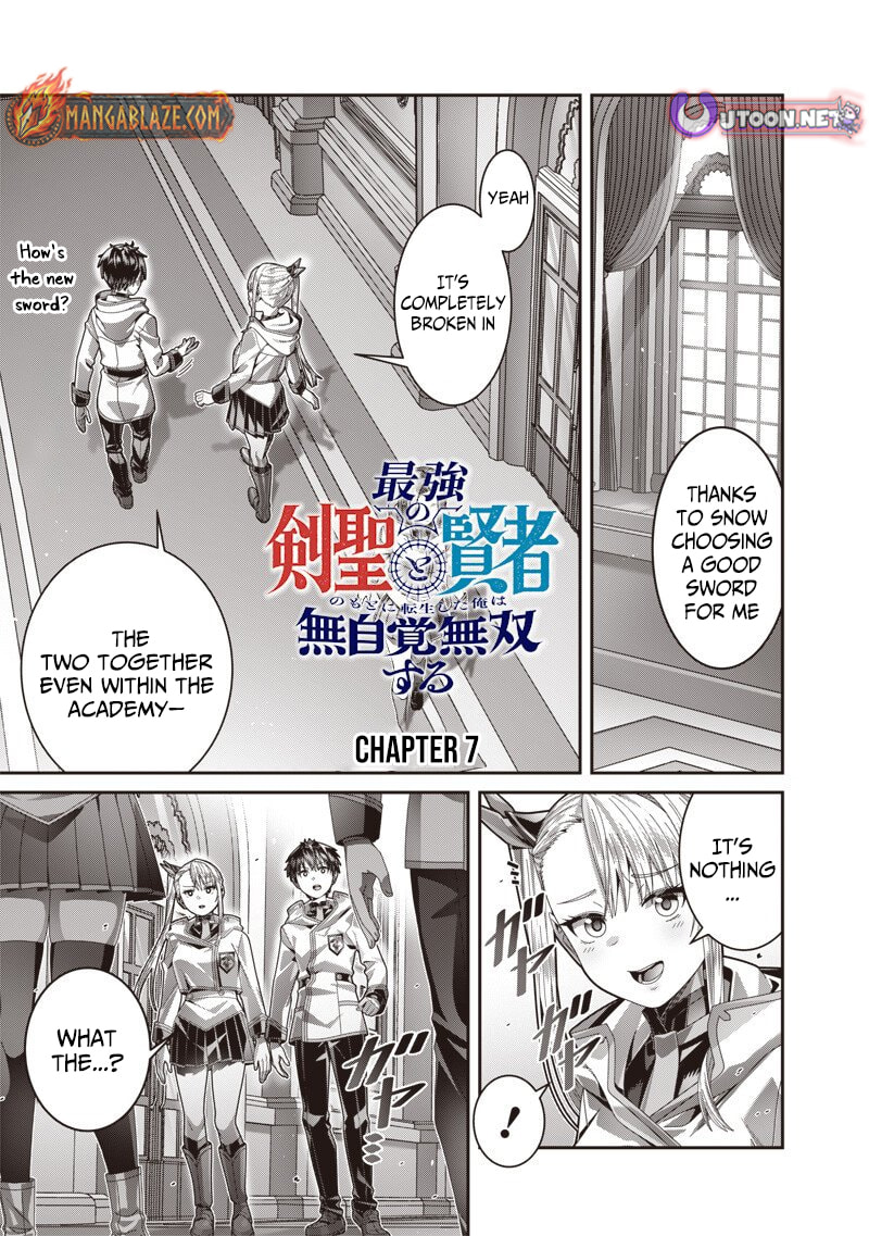 I Reincarnated Under the Strongest Swordmaster and Sage and Unknowingly Became Unrivaled Chapter 7 page 2 - 