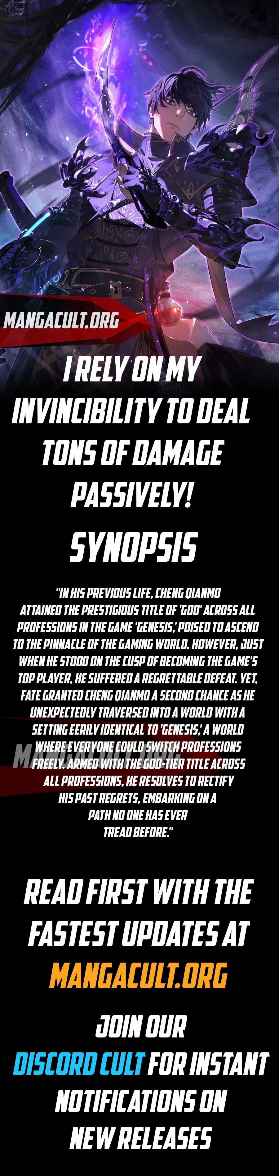 I Rely on My Invincibility to Deal Tons of Damage Passively! Chapter 0.1 page 2 - 