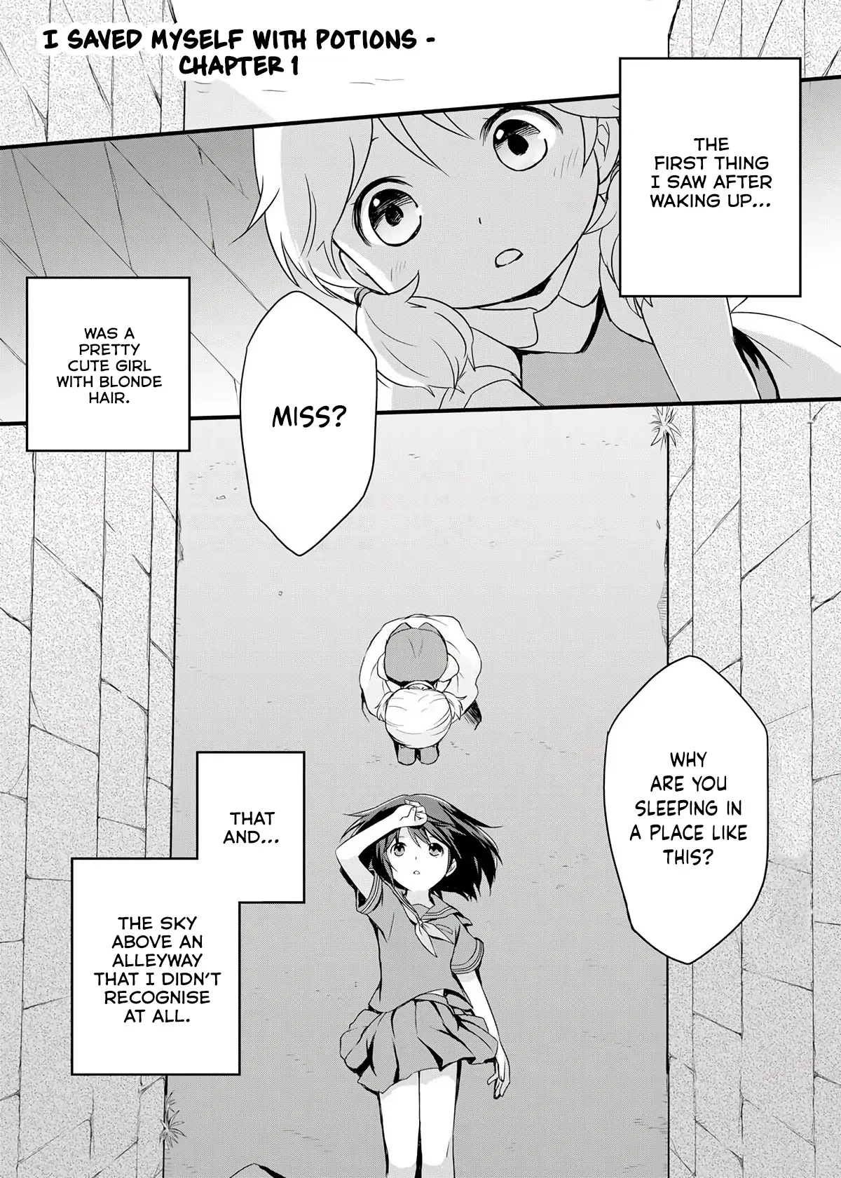 I Saved Myself With Potions Chapter 1 page 2 - 