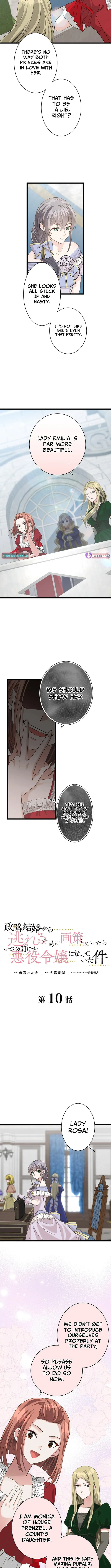 I Schemed to Escape a Political Marriage and Somehow Became the Villainess Chapter 10 page 2 - 
