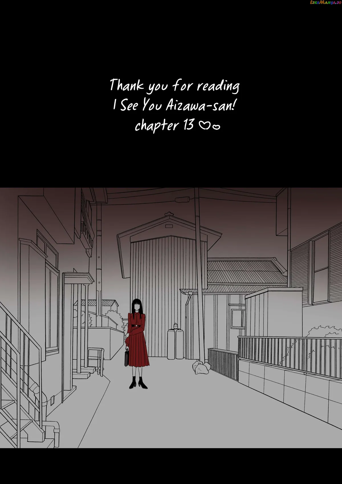 I See You, Aizawa-san! Chapter 13 page 38 - 