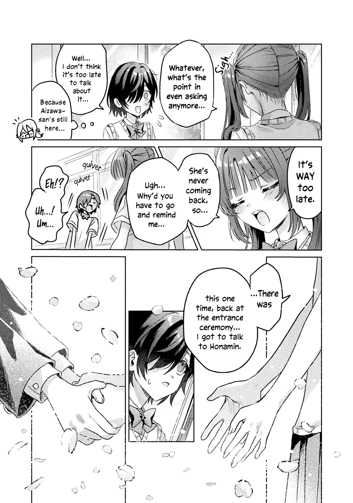 I See You, Aizawa-san! Chapter 4 page 17 - 
