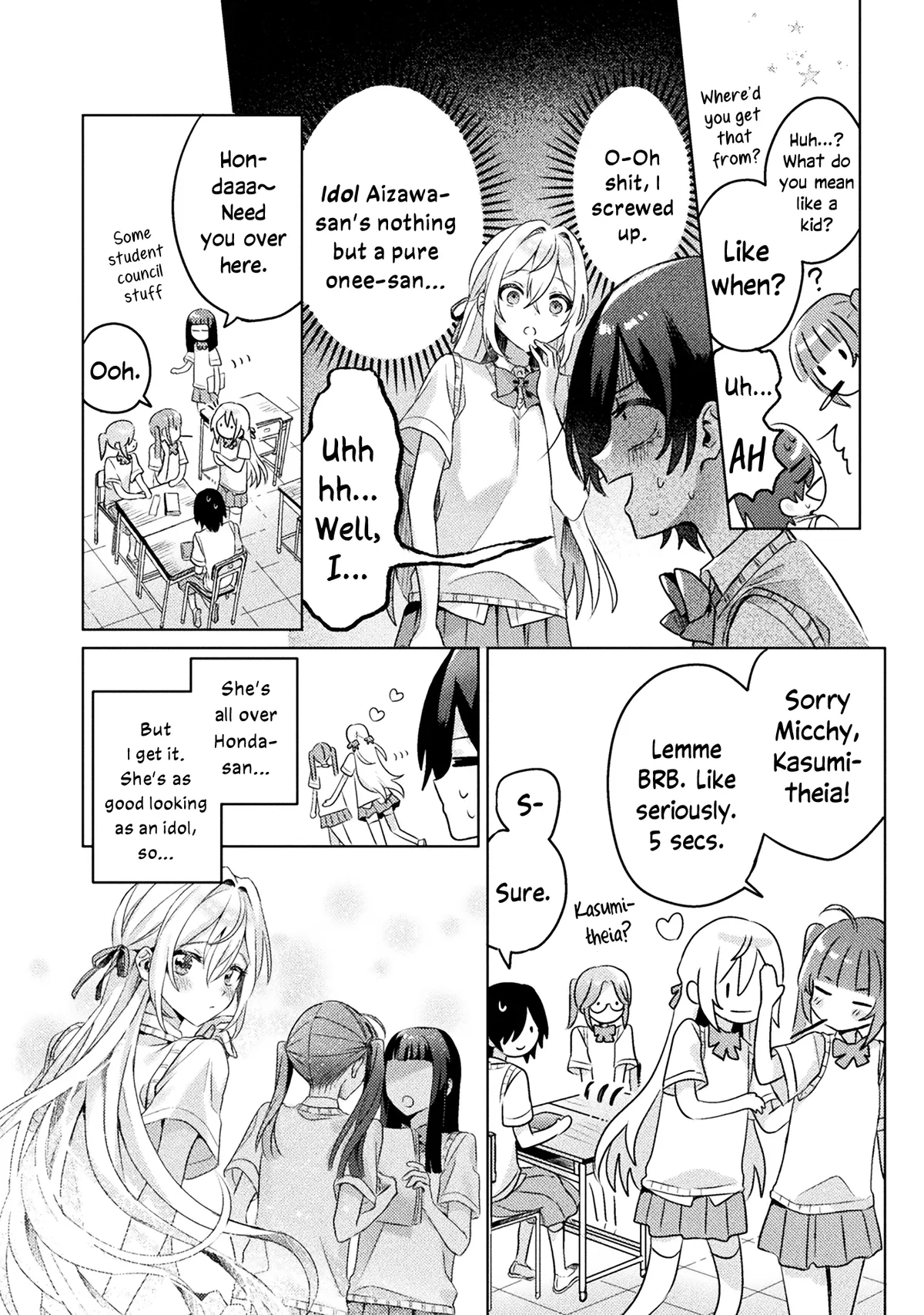 I See You, Aizawa-san! Chapter 4 page 34 - 