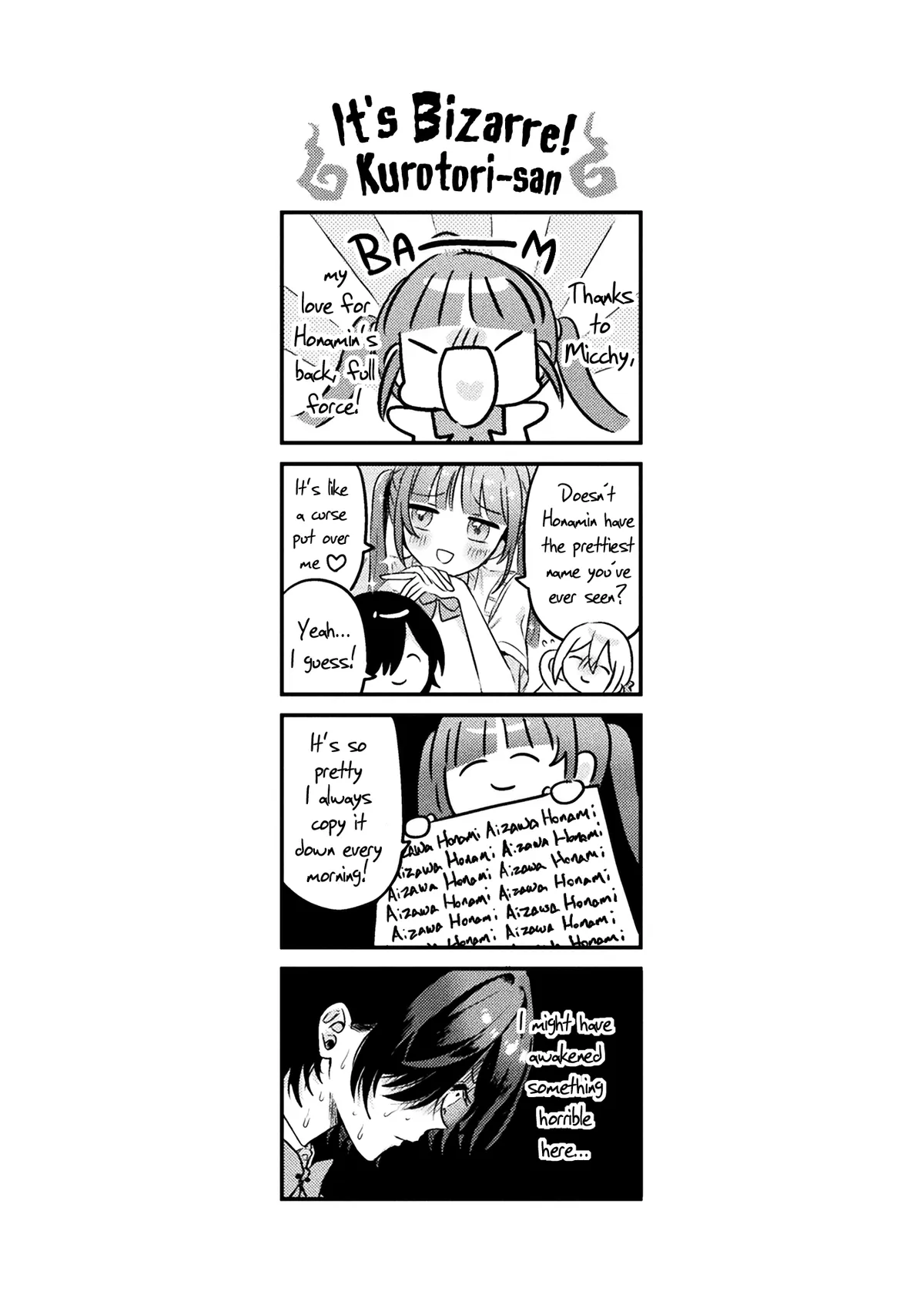 I See You, Aizawa-san! Chapter 6.5 page 8 - 