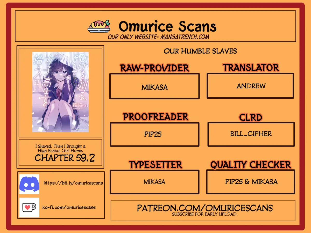 I Shaved. Then I Brought A High School Girl Home. Chapter 59.2 page 1 - 