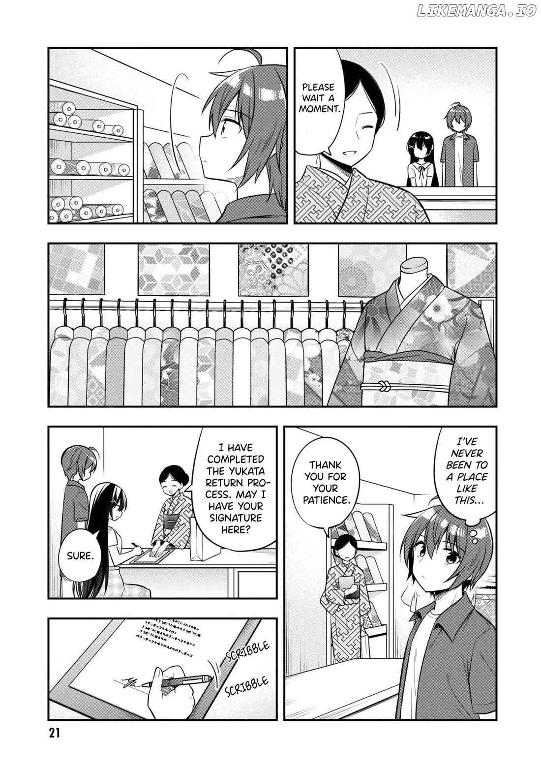 I Spoiled The Kuudere Next To Me And Gave Her The Key To My Home Chapter 23 page 24 - 