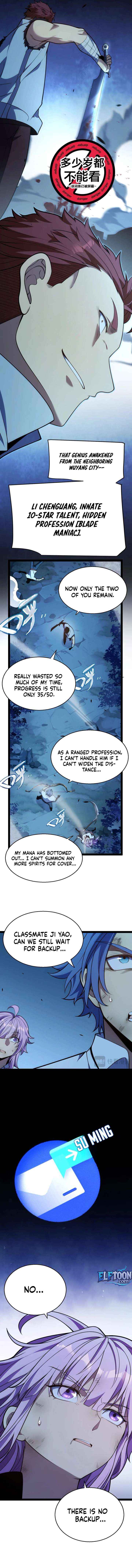 I started with the mythical talent, killing gods with one sword! Chapter 11 page 4 - 