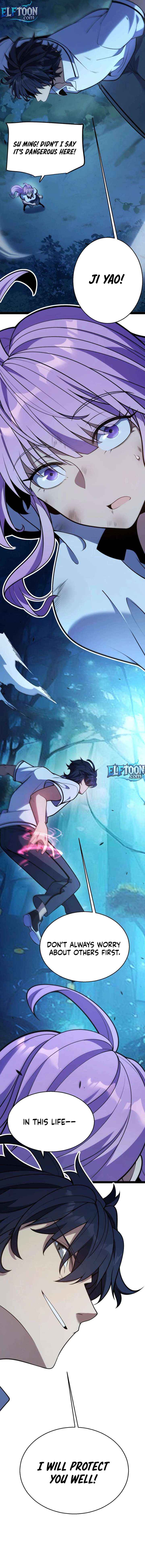 I started with the mythical talent, killing gods with one sword! Chapter 11 page 10 - 