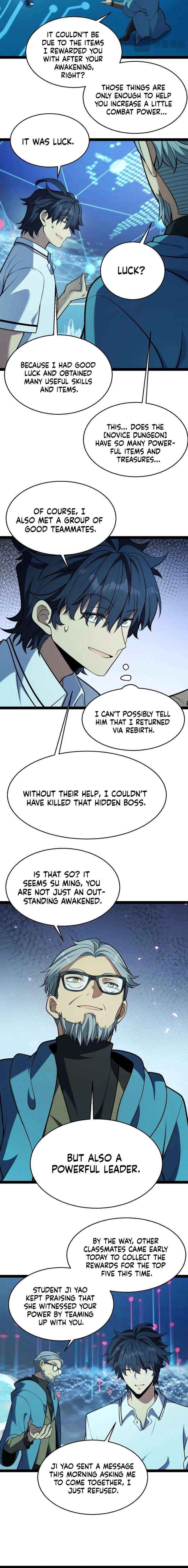 I started with the mythical talent, killing gods with one sword! Chapter 18 page 6 - 