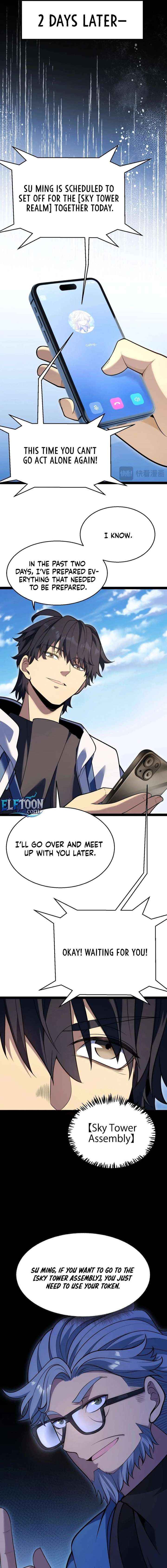 I started with the mythical talent, killing gods with one sword! Chapter 19 page 3 - 