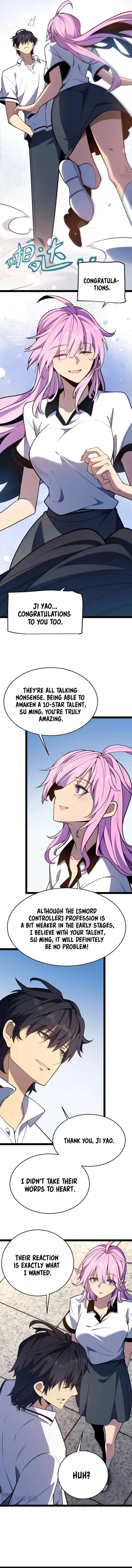 I started with the mythical talent, killing gods with one sword! Chapter 2 page 7 - 