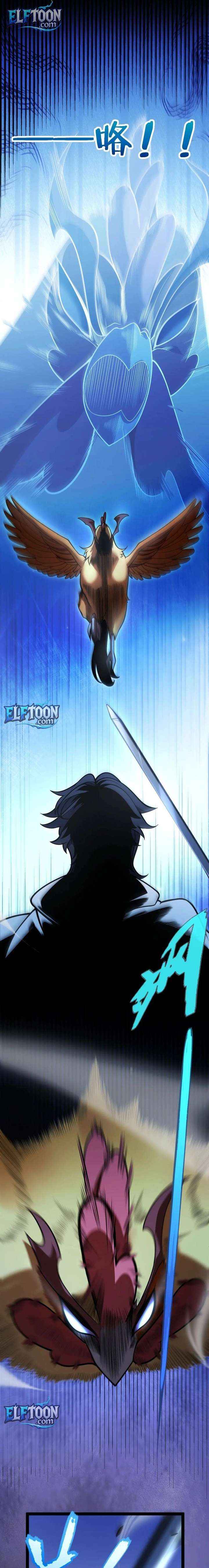 I started with the mythical talent, killing gods with one sword! Chapter 21 page 8 - 