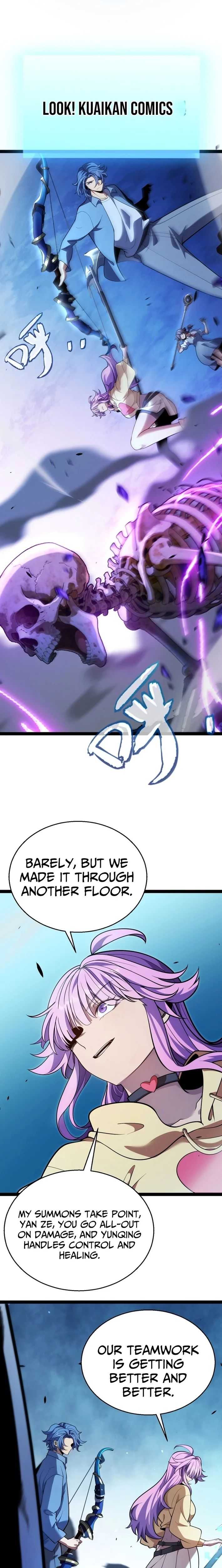 I started with the mythical talent, killing gods with one sword! Chapter 22 page 14 - 