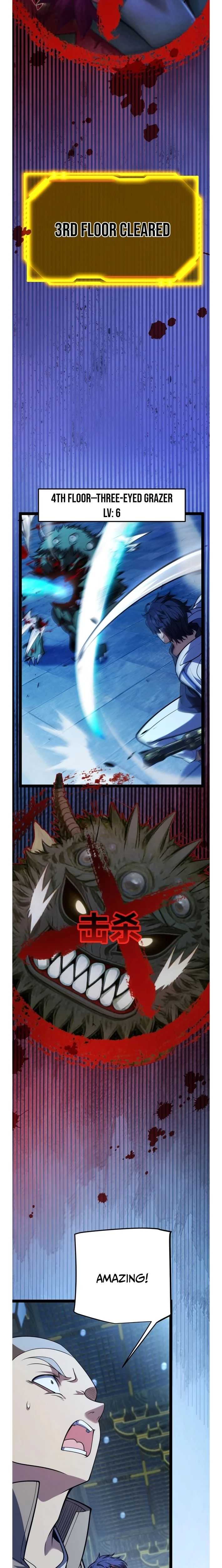 I started with the mythical talent, killing gods with one sword! Chapter 22 page 9 - 