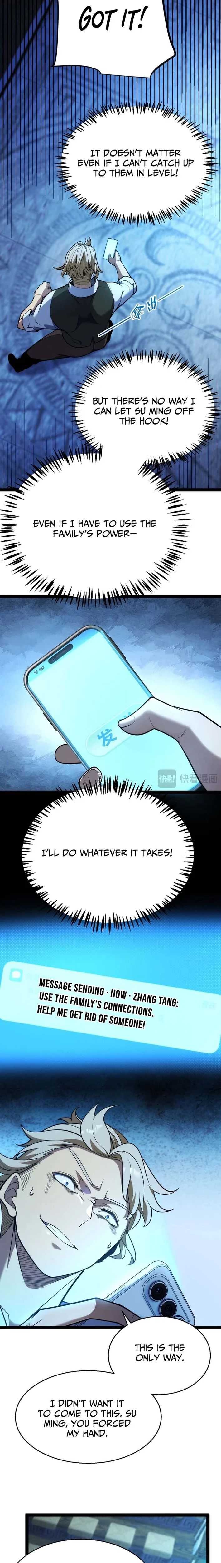 I started with the mythical talent, killing gods with one sword! Chapter 23 page 8 - 