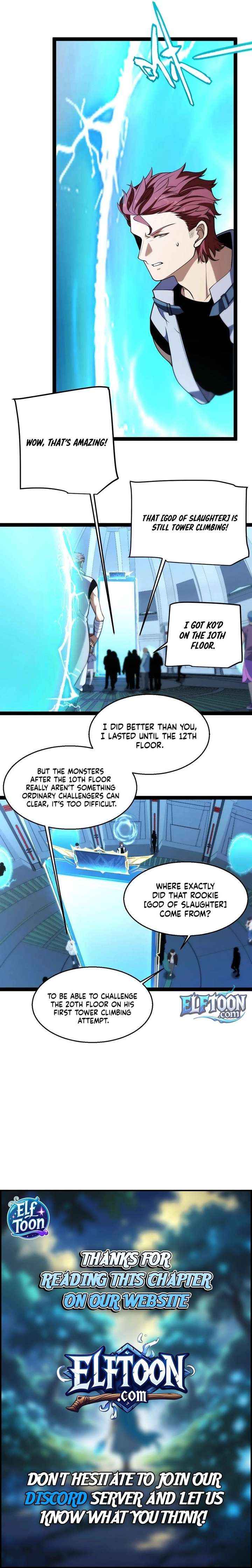 I started with the mythical talent, killing gods with one sword! Chapter 24 page 18 - 