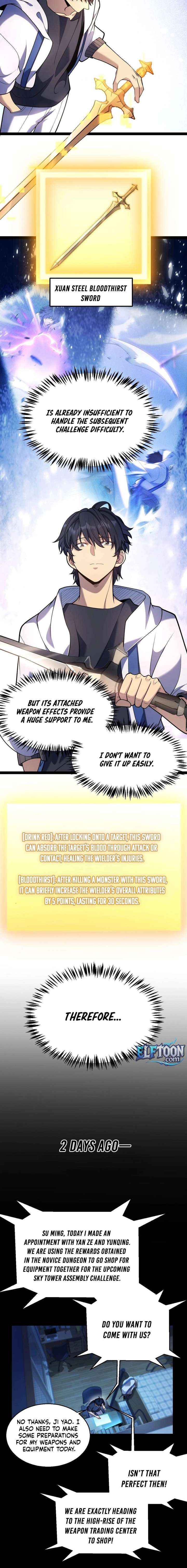 I started with the mythical talent, killing gods with one sword! Chapter 25 page 12 - 