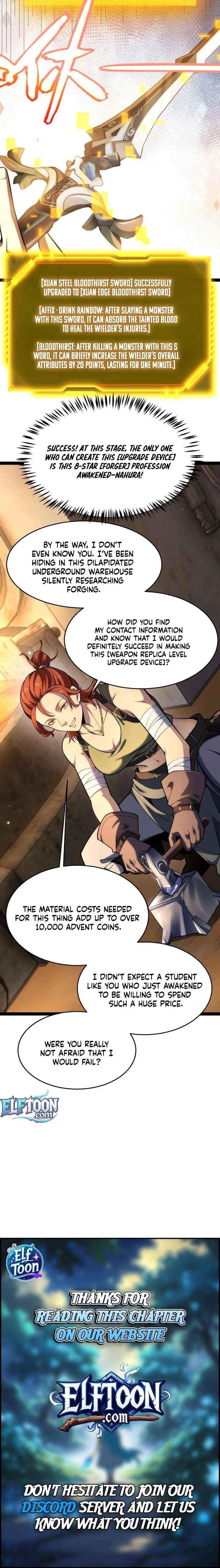 I started with the mythical talent, killing gods with one sword! Chapter 25 page 16 - 