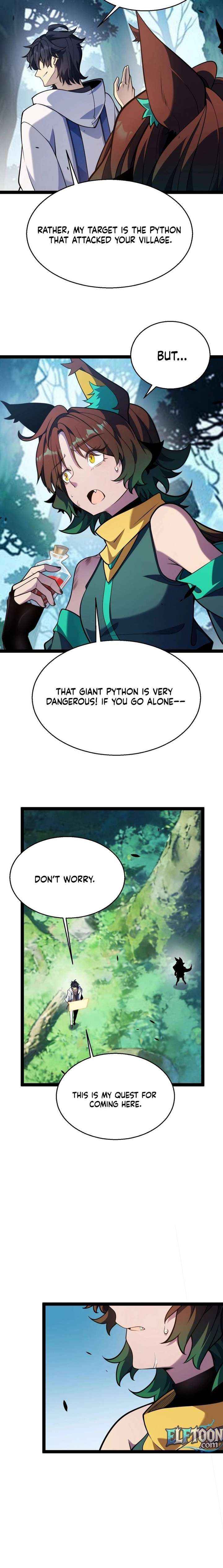 I started with the mythical talent, killing gods with one sword! Chapter 27 page 12 - 