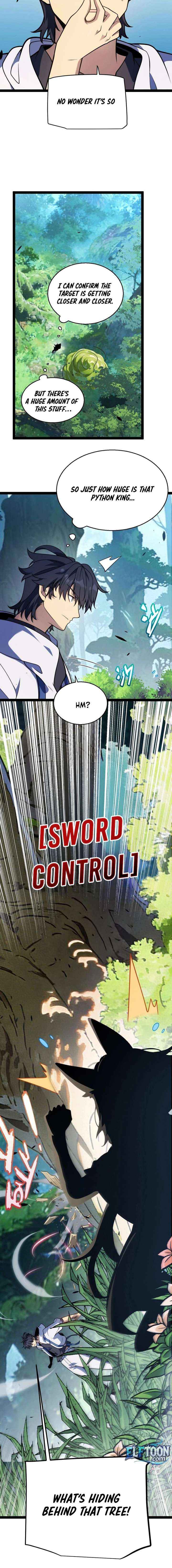 I started with the mythical talent, killing gods with one sword! Chapter 27 page 8 - 