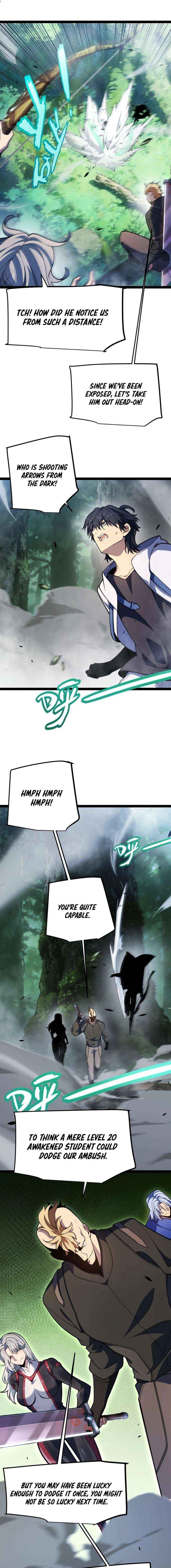 I started with the mythical talent, killing gods with one sword! Chapter 28 page 3 - 