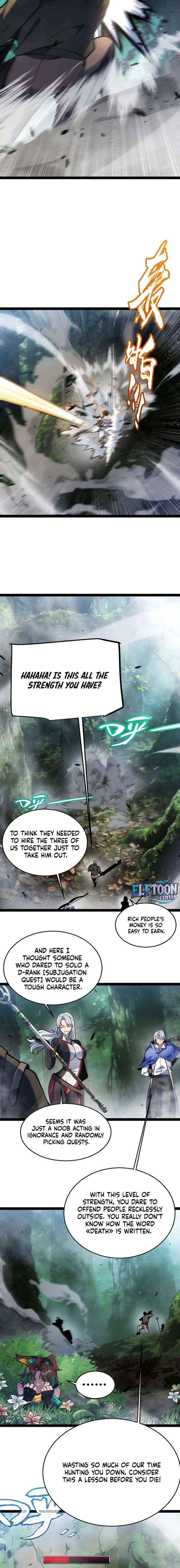 I started with the mythical talent, killing gods with one sword! Chapter 28 page 8 - 