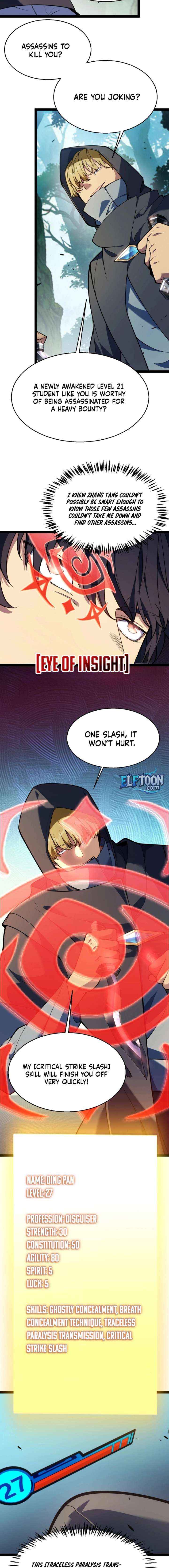 I started with the mythical talent, killing gods with one sword! Chapter 30 page 14 - 