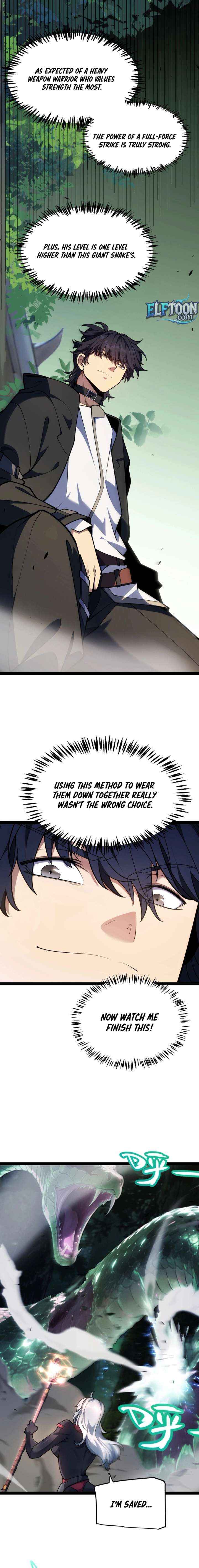 I started with the mythical talent, killing gods with one sword! Chapter 30 page 4 - 