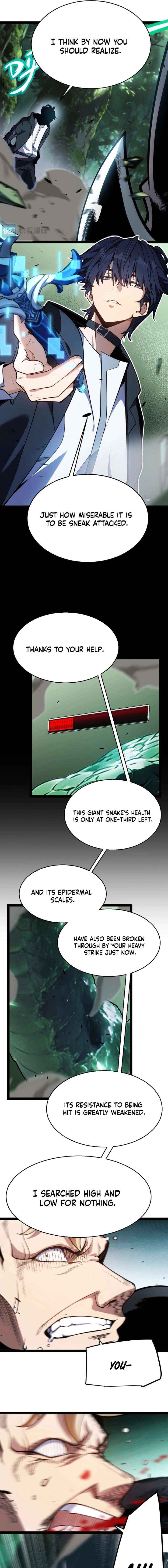 I started with the mythical talent, killing gods with one sword! Chapter 30 page 7 - 