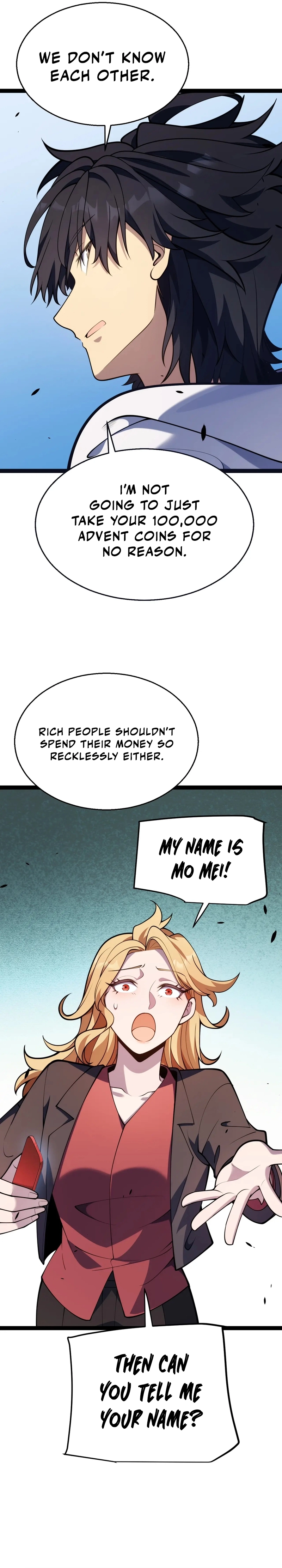 I started with the mythical talent, killing gods with one sword! Chapter 32 page 12 - 