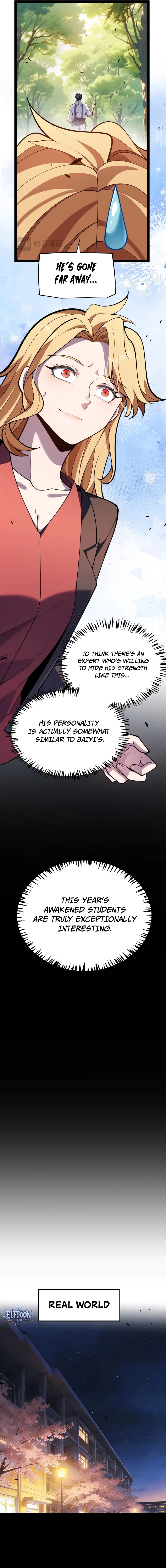 I started with the mythical talent, killing gods with one sword! Chapter 32 page 13 - 