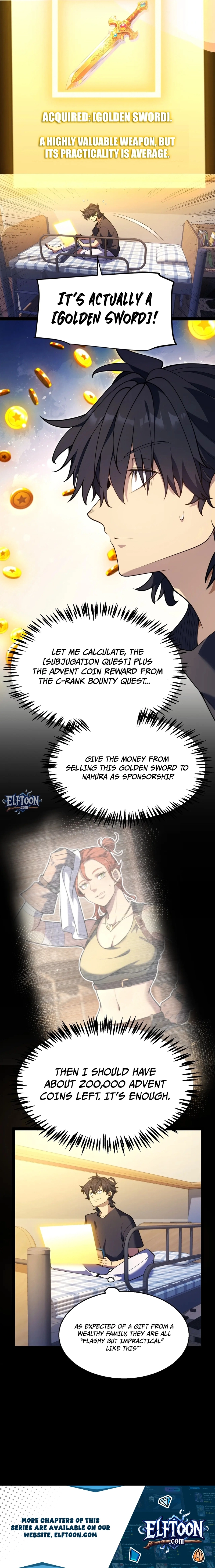 I started with the mythical talent, killing gods with one sword! Chapter 32 page 16 - 