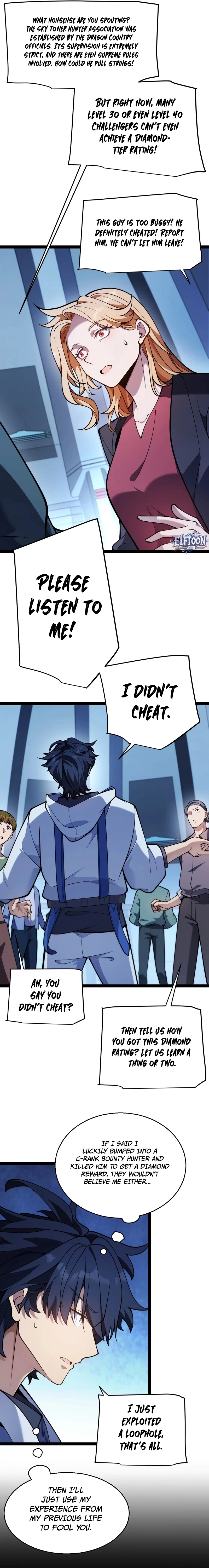 I started with the mythical talent, killing gods with one sword! Chapter 32 page 6 - 