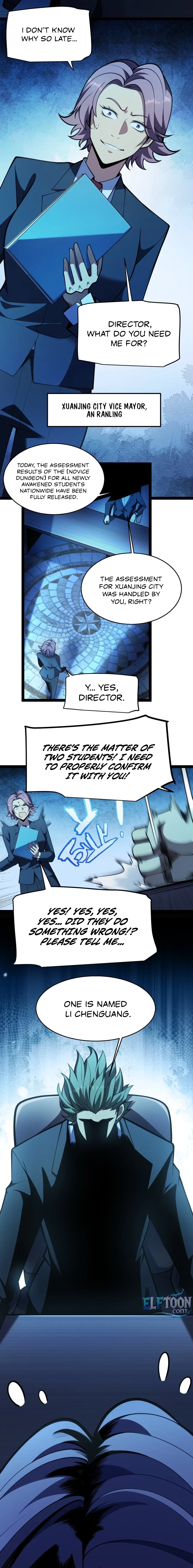 I started with the mythical talent, killing gods with one sword! Chapter 33 page 5 - 