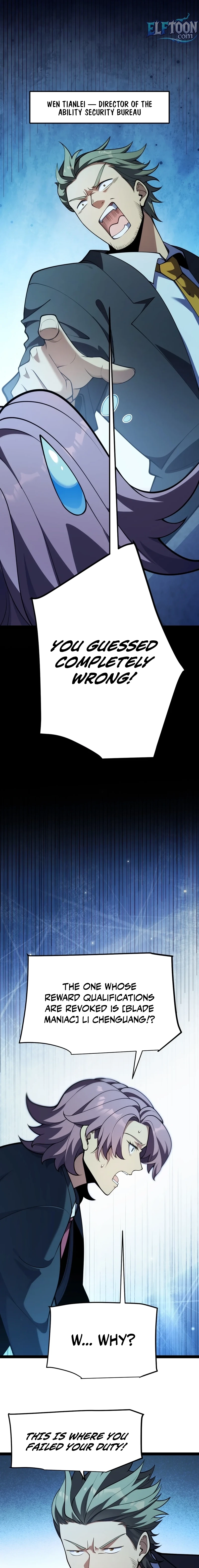I started with the mythical talent, killing gods with one sword! Chapter 33 page 9 - 