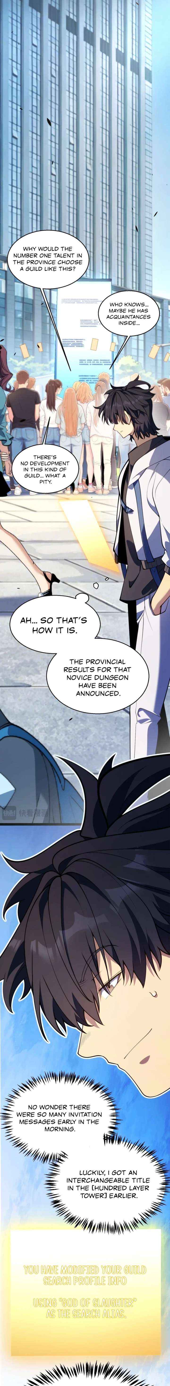 I started with the mythical talent, killing gods with one sword! Chapter 34 page 4 - 
