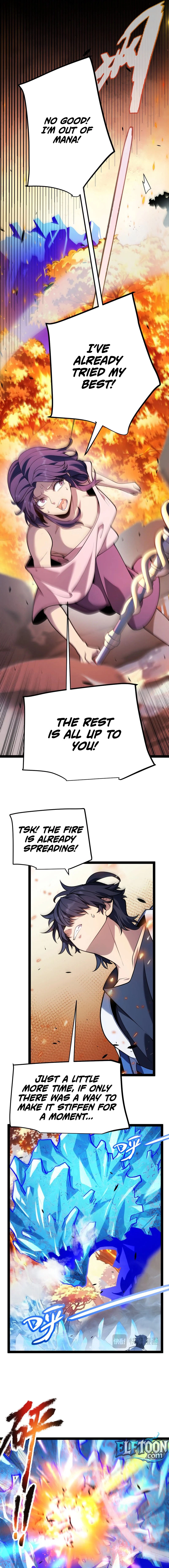 I started with the mythical talent, killing gods with one sword! Chapter 38 page 7 - 