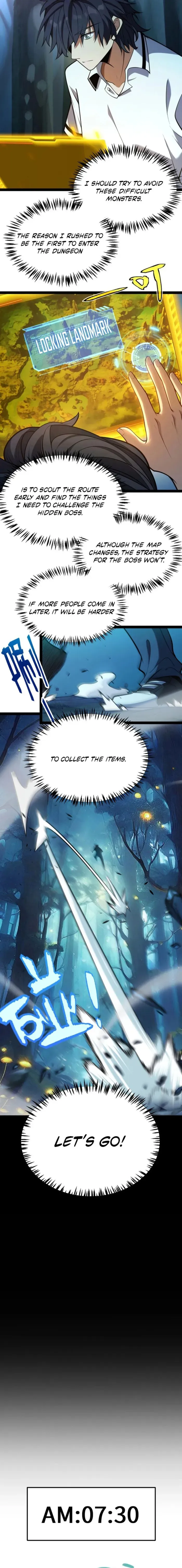 I started with the mythical talent, killing gods with one sword! Chapter 4 page 13 - 