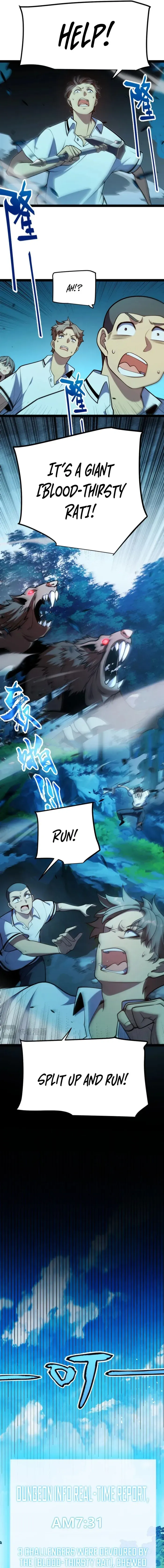 I started with the mythical talent, killing gods with one sword! Chapter 4 page 15 - 