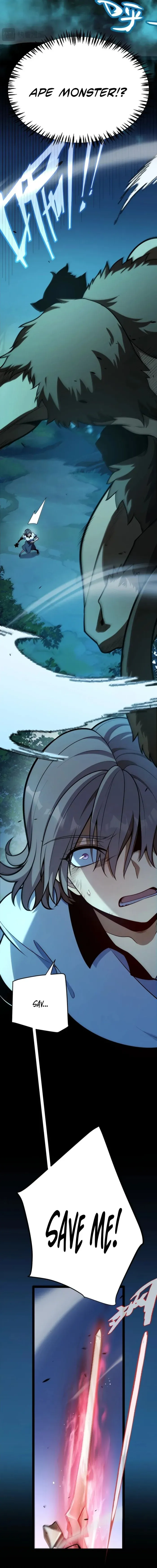 I started with the mythical talent, killing gods with one sword! Chapter 4 page 18 - 