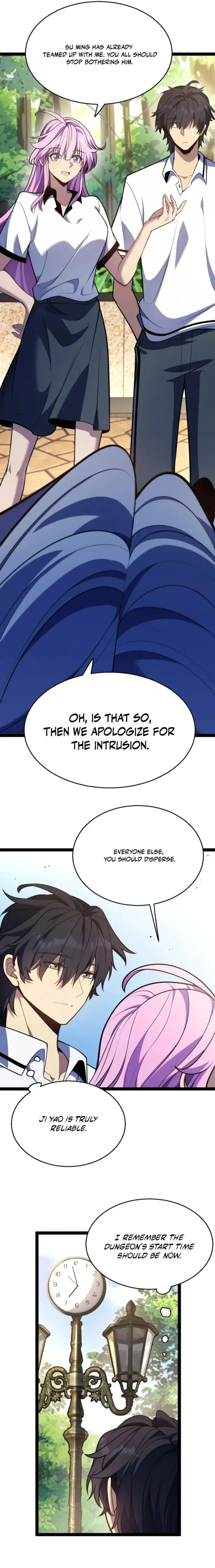 I started with the mythical talent, killing gods with one sword! Chapter 4 page 7 - 
