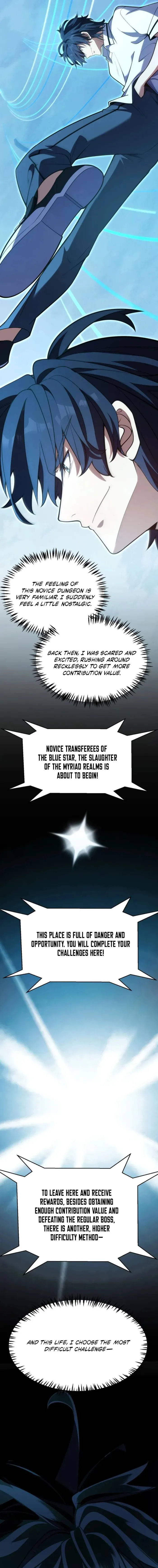 I started with the mythical talent, killing gods with one sword! Chapter 4 page 10 - 