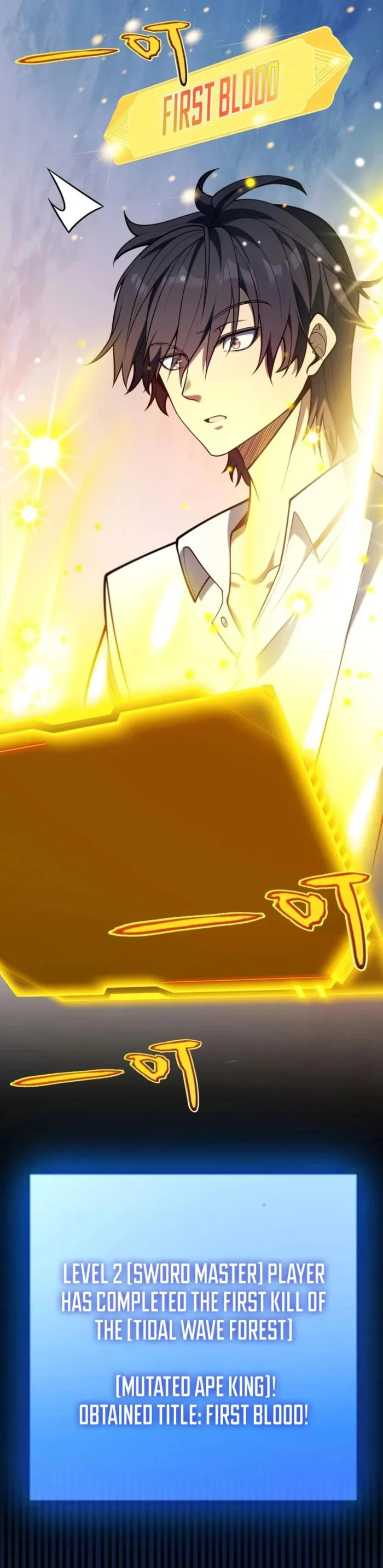 I started with the mythical talent, killing gods with one sword! Chapter 5 page 14 - 