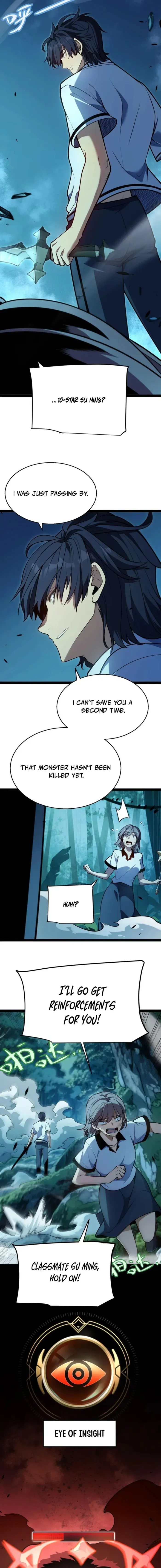 I started with the mythical talent, killing gods with one sword! Chapter 5 page 8 - 
